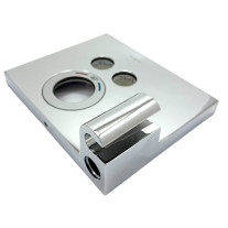 Hansgrohe Rosette iBox FixFit Shower Select Thermostat komplett chrom 92299000