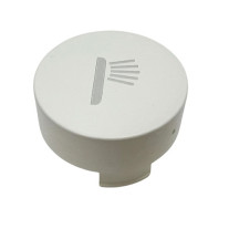 Hansgrohe Druckknopf Symbol Handbrause mattweiß 93573700