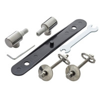 Ideal Standard Befestigungssatz Tonic für WC-Sitz Softclosing chrom K7313AA