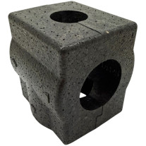 Taconova Isolationsbox NovaMix Standard DN25 Material EPP schwarz 296.2327.000