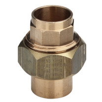 Viega Verschraubung Rotguss 94330 flachdichtend in 15mm 110239
