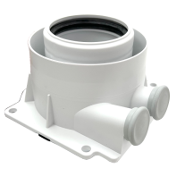 Viessmann Kesselanschlussstück 60/100mm7826490