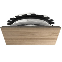 Viessmann Zuluft- und Abluftventil quadratisch Eiche 7974011