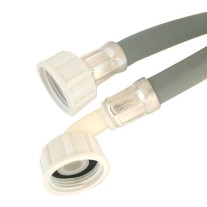 Vieru Waschmaschinen-Zulauf-Schlauch 3/8''x1500mm, 3/4'' Verschraubung 124666001