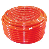 Wavin Tigris Rohr 25x2,5mm, 9mm isoliert, Länge: 25m, rot, Mehrschicht-Verbundrohr 3071219