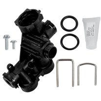 Wolf Hydraulik Rücklaufblock Heizwasser ohne Drucksensor 2074649