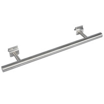 Kermi Handtuchbügel Länge 800mm Oberfläche Edelstahl, Belastbarkeit 5kg ZC01190012