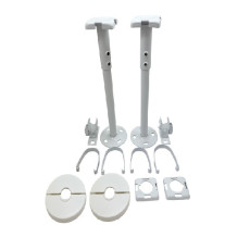 Zehnder Set 2x HFK, H:170-350mm, weiß RAL 9016, mit Abdeckkung 754431