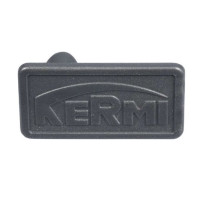 Kermi Clip seitliche Abdeckung links bis 03/2018, silber-metallic ZK00060002