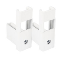 Kermi Befestigungsset Strahlungsschirm für Standkonsole außenliegend, Standrohr 60x10mm ZK00120002