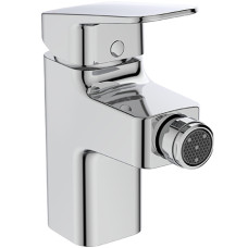 Ideal Standard Bidetarmatur Ceraplan mit Ablaufgarnitur  Ausladung 94mm chrom BD278AA