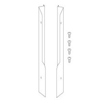 Bosch Abdeckblech seitlich links und rechts #7738112130