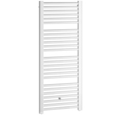 Arbonia Bagnolino-50 Watt H: 1.172 B: 450mm, max. P: 600W, weiß RAL9016, links, WWS weiß E0E1012450101XA