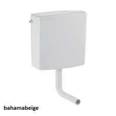 Geberit AP140 AP-Spülkasten Spül-Stopp-Spülkasten tiefhängend, Wasseranschluss links/mitte/rechts, bahamabeige 140.000.10.1