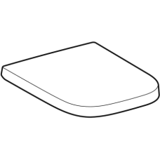 Geberit Renova Plan WC-Sitz, weiß L-Scharniere Edelstahl 572140000