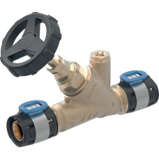 Geberit FlowFit Schrägsitz-Absperrventil d40 RG+ 619.834.00.1