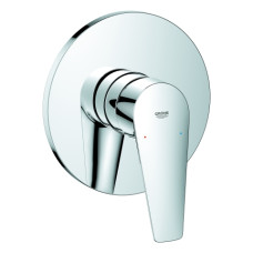 Grohe BauEdge Einhand-Brausebatterie chrom Fertigmontageset 24161001