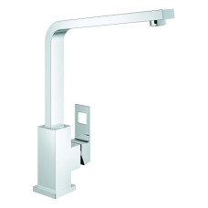 Grohe Eurocube Einhebel-Spültischbatterie chrom Temperaturbegrenzer, Ausladung 202mm 31255000