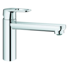 Grohe BauFlow Einhand-Spültischbatterie chrom mittelhoher Auslauf GROHE ZERO 31688000