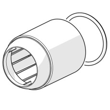 Hansa Abdeckkappe (2011-) chrom 59912511
