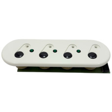 Hansgrohe Pharo Bedienelement außen Duschtempel weiß 29902450