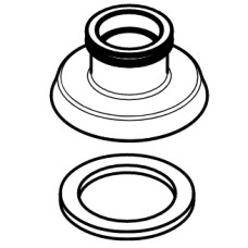 Hansgrohe A51 Talis Spülmittelspender Rosette BSO 93285800
