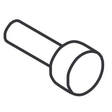 Hansgrohe Abdeckung Axor Starck für Wandleuchte chrom 96314000