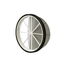 Helios Rohreinschub-Verschlussklappe RVE 125 # 02588 luftdicht
