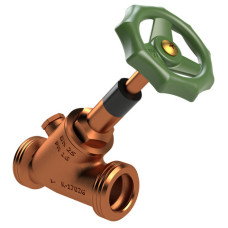 Kemper ECO Freistrom-Absperrventil RG mit Entleerstopfen G1/4, AG DN15 1702G01500