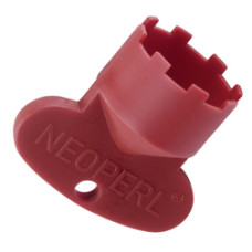 Neoperl CACHE JR & SLIM AIR Services. Kunststoff, rot, JR + SLIM AIR, M21.5x1 09915146