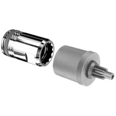 Schell Adapter QUICK Stecktechnik Schaftlänge 70, 1/2'', ASAG, chrom 007020699