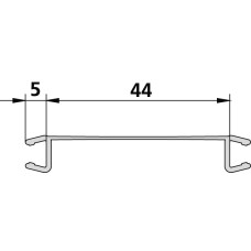 Kermi 2x Dichtleiste für LI F2U 2539354