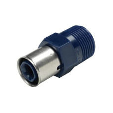 Wavin K1 -Übergang AG 50x1 1/2 PPSU 3027837 Mehrschicht-Verbundrohr, universell einsetzbar