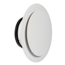 Kermi x-well Zu-/Abluftdurchlass SEA401 NW125, rund für Decke, weiß Y2403125015K