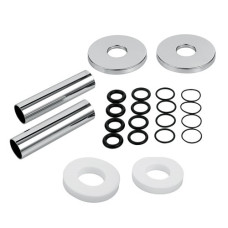 Zehnder Anschluss-Verkleidung 160mm Rohrhülse L=160mm, chrom 853668