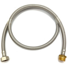 Belli Panzerschlauch Extra Twist, 1000mm lang, DN13, Anschluss AG1/2 x IG1/2'' 204696