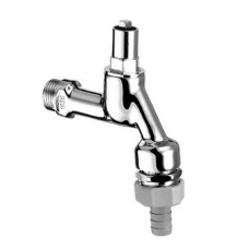 Schell Auslaufventil für Steckschlüssel RV, RB, 1/2'', mattchrom 034230399
