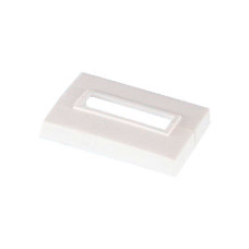 Arbonia Abdeckrosette für Rohboden, Kunststoff weiß ZB00210001