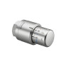 Oventrop Thermostatkopf ''Uni SH'' 7-28 C, 0 * 1-5, Flüssig-Fühler, Edelstahl 1012085