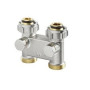 Buderus Umlenkstück für vertauschte Anschlüsse - Durchgang 3/4'' Aussengewinde, 50mm Abstand 80007512