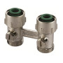 Buderus Hahnblock HBD 3/4'' Durchgang für Zweirohrbetrieb 7738317846