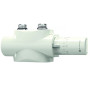 Heimeier Multilux 4 - Set Halo Zweirohr Anschlussarmatur, weiß für Zweirohr-Heizungen, DN15 9690-27.800