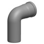 Atec 87 Grad-Bogen DN60 0316