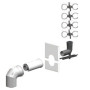 Atec Schacht-Set PC DN80/125-DN80 Edelstahl 1471