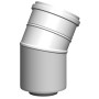 Atec 30 Grad-Bogen DN100/150 2414