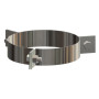 Atec Abspannschelle DN60/100 Edelstahl blank 640459
