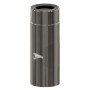 Atec Kontroll-Rohr DN80/125 Edelstahl blank 701703