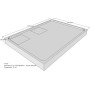 Belli Duschwannenträger für Flat E 140x100 SD94078