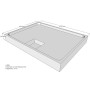 Belli Duschwannenträger für Mariana E 130x100cm SD94157