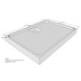 Belli Duschwannenträger für Mariana E 140x100cm SD94158